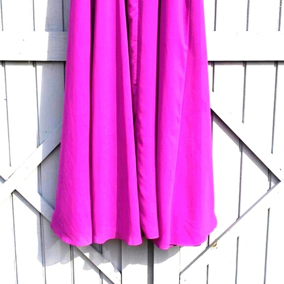 Alicepub Purple Halter Maxi Dress – Size 16 – Bridesmaid | Prom | Formal - Picture 5 of 7